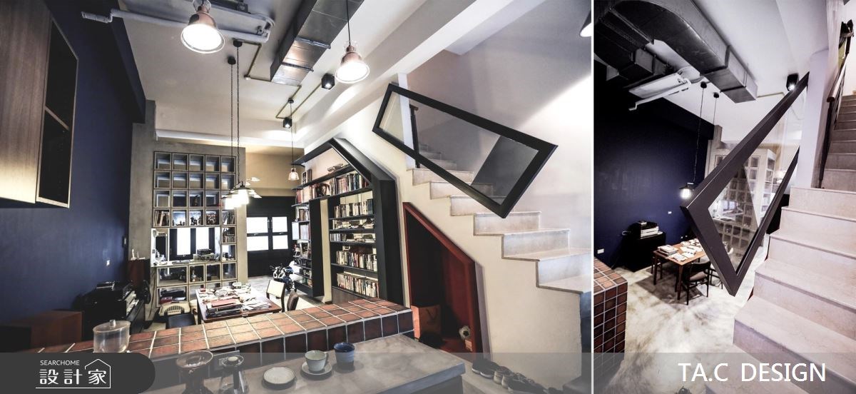 80坪新成屋(5年以下)＿混搭風樓梯案例圖片＿太工創作設計＿太工_14之13
