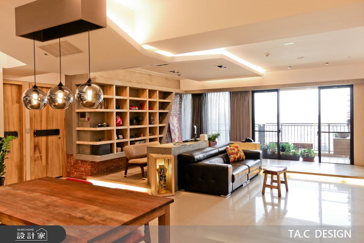 36坪新成屋(5年以下)＿人文禪風客廳工作區案例圖片＿太工創作設計＿太工_16之2