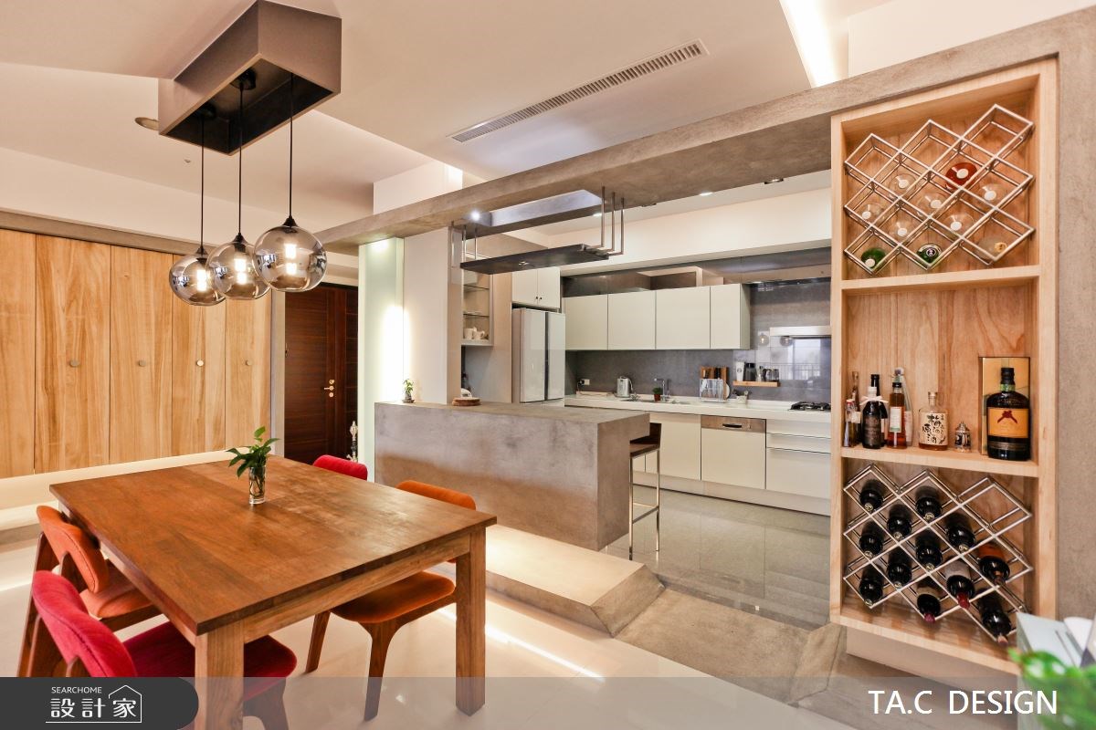 36坪新成屋(5年以下)＿人文禪風玄關餐廳廚房吧檯案例圖片＿太工創作設計＿太工_16之13