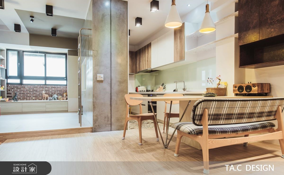 25坪老屋(16~30年)＿混搭風餐廳廚房案例圖片＿太工創作設計＿太工_17之14