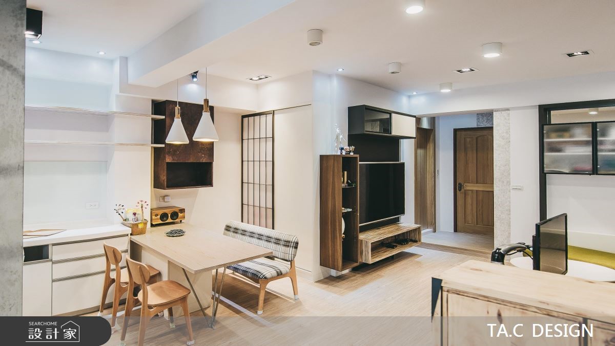 25坪老屋(16~30年)＿混搭風客廳餐廳廚房案例圖片＿太工創作設計＿太工_17之18