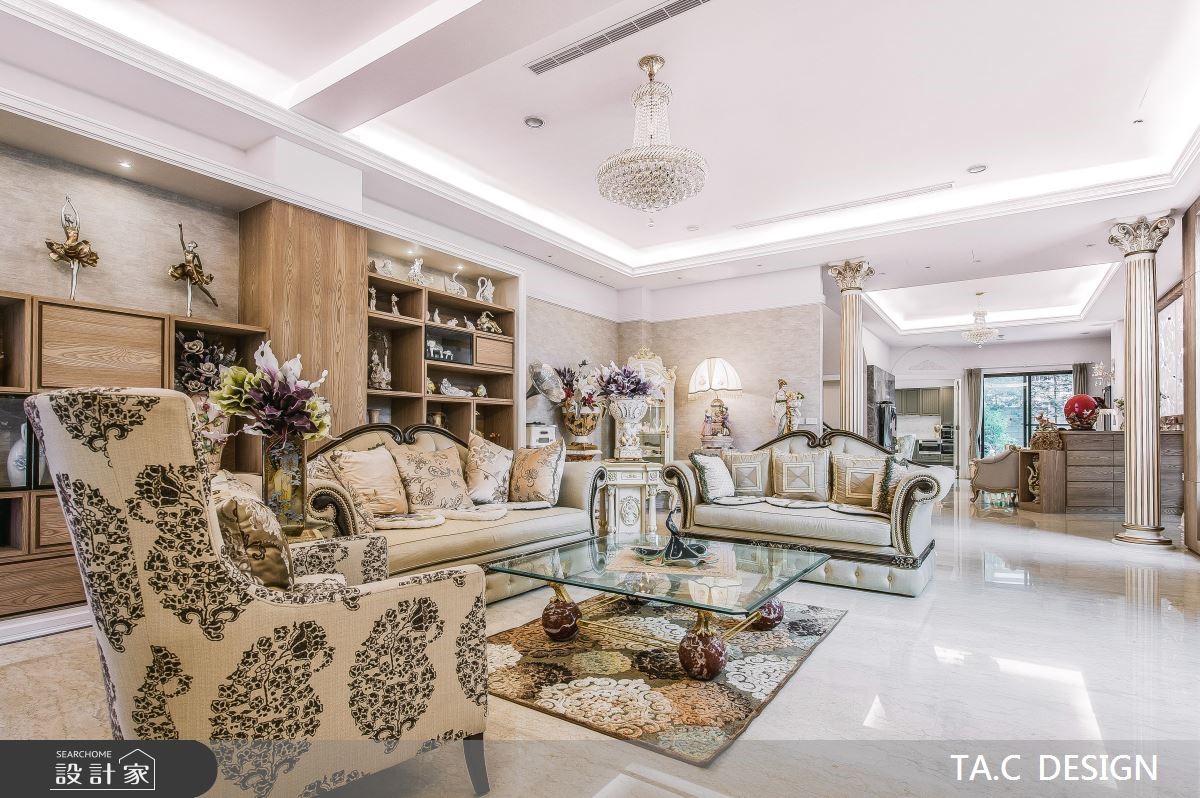 300坪新成屋(5年以下)＿新古典客廳案例圖片＿太工創作設計＿太工_18之3