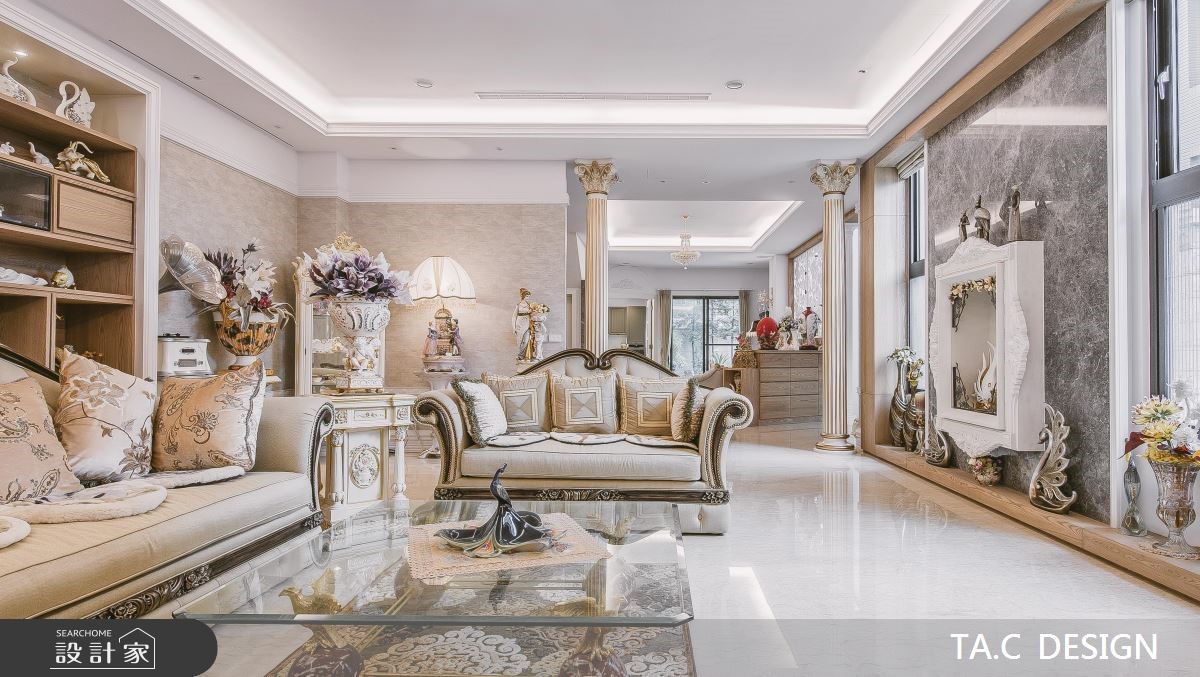 300坪新成屋(5年以下)＿新古典客廳案例圖片＿太工創作設計＿太工_18之4