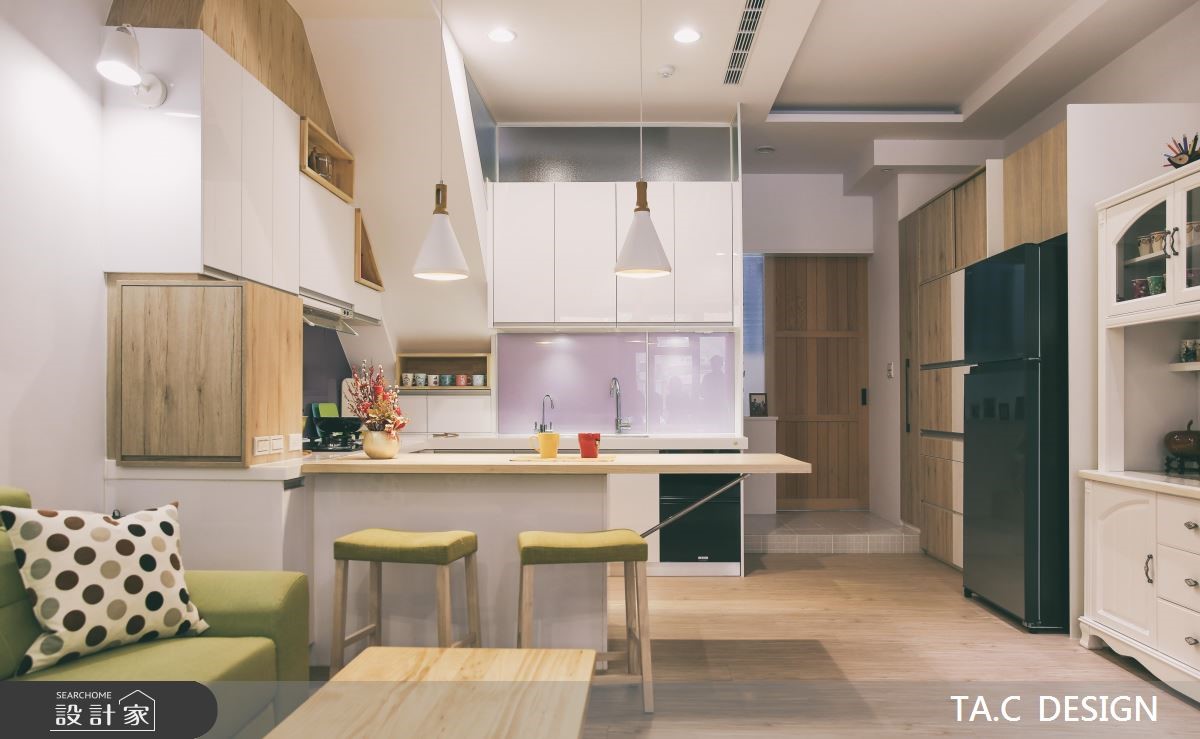 43坪老屋(16~30年)＿北歐風客廳餐廳廚房案例圖片＿太工創作設計＿太工_19之9