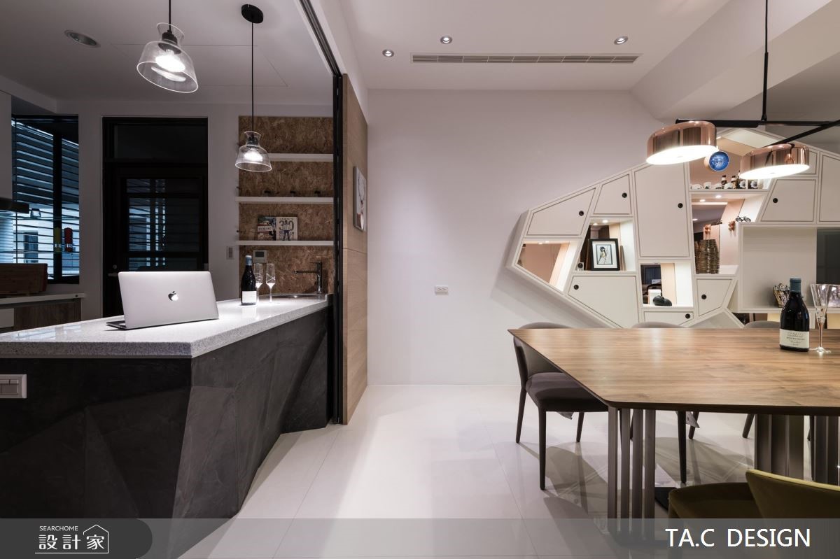 45坪新成屋(5年以下)＿現代風餐廳廚房案例圖片＿太工創作設計＿太工_22之16