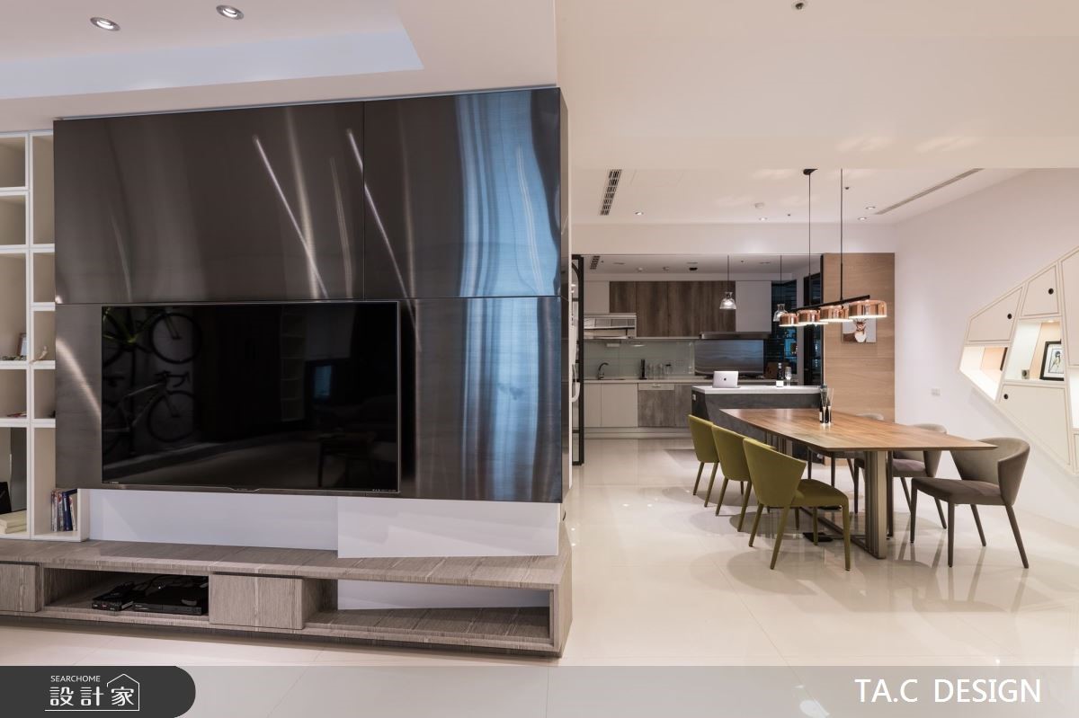 45坪新成屋(5年以下)＿現代風客廳餐廳廚房案例圖片＿太工創作設計＿太工_22之8