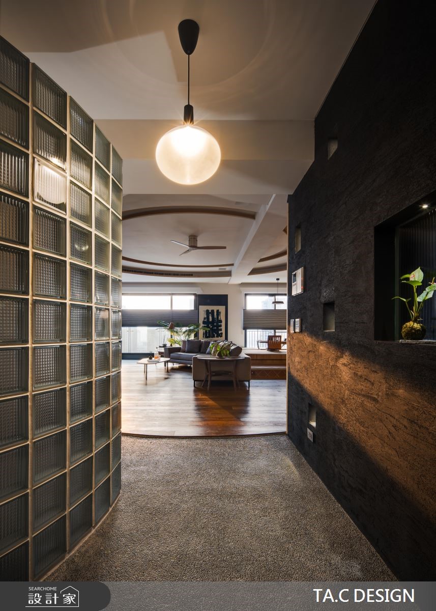 80坪新成屋(5年以下)＿人文禪風玄關案例圖片＿太工創作設計＿太工_24之1