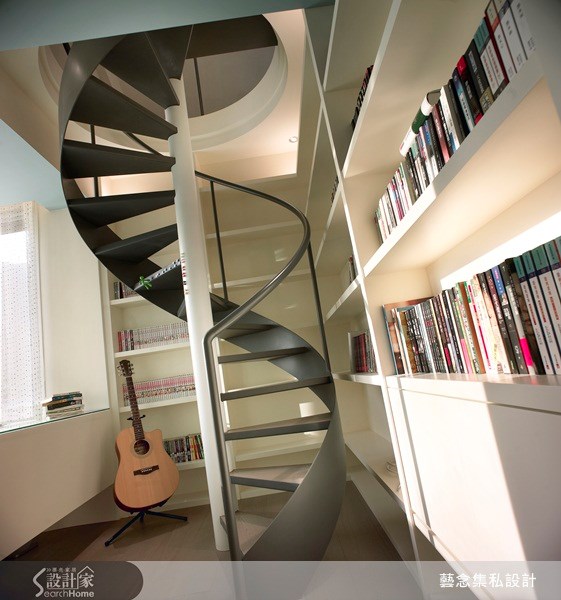 227坪新成屋(5年以下)＿休閒風樓梯案例圖片＿藝念集私空間設計＿藝念集私_24之18