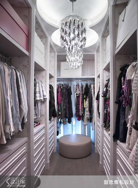 90坪新成屋(5年以下)＿混搭風更衣間案例圖片＿藝念集私空間設計＿藝念集私_25之11