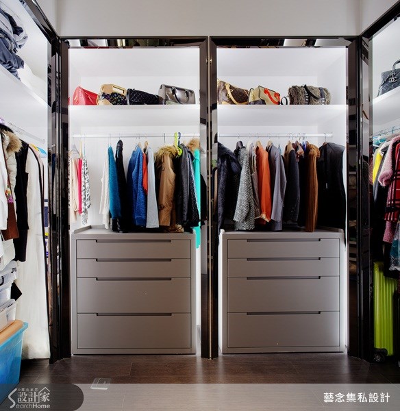 81坪新成屋(5年以下)＿混搭風更衣間案例圖片＿藝念集私空間設計＿藝念集私_27之19