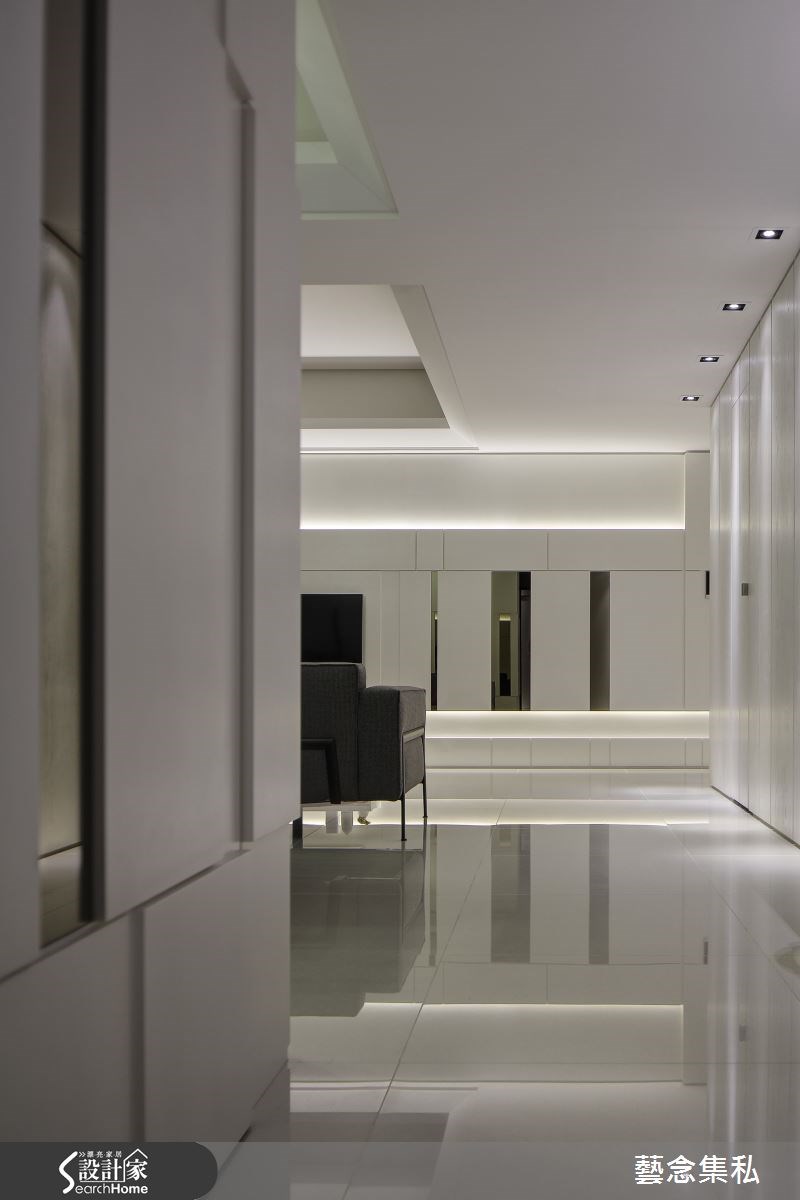 80坪新成屋(5年以下)＿混搭風走廊案例圖片＿藝念集私空間設計＿藝念集私_28之16