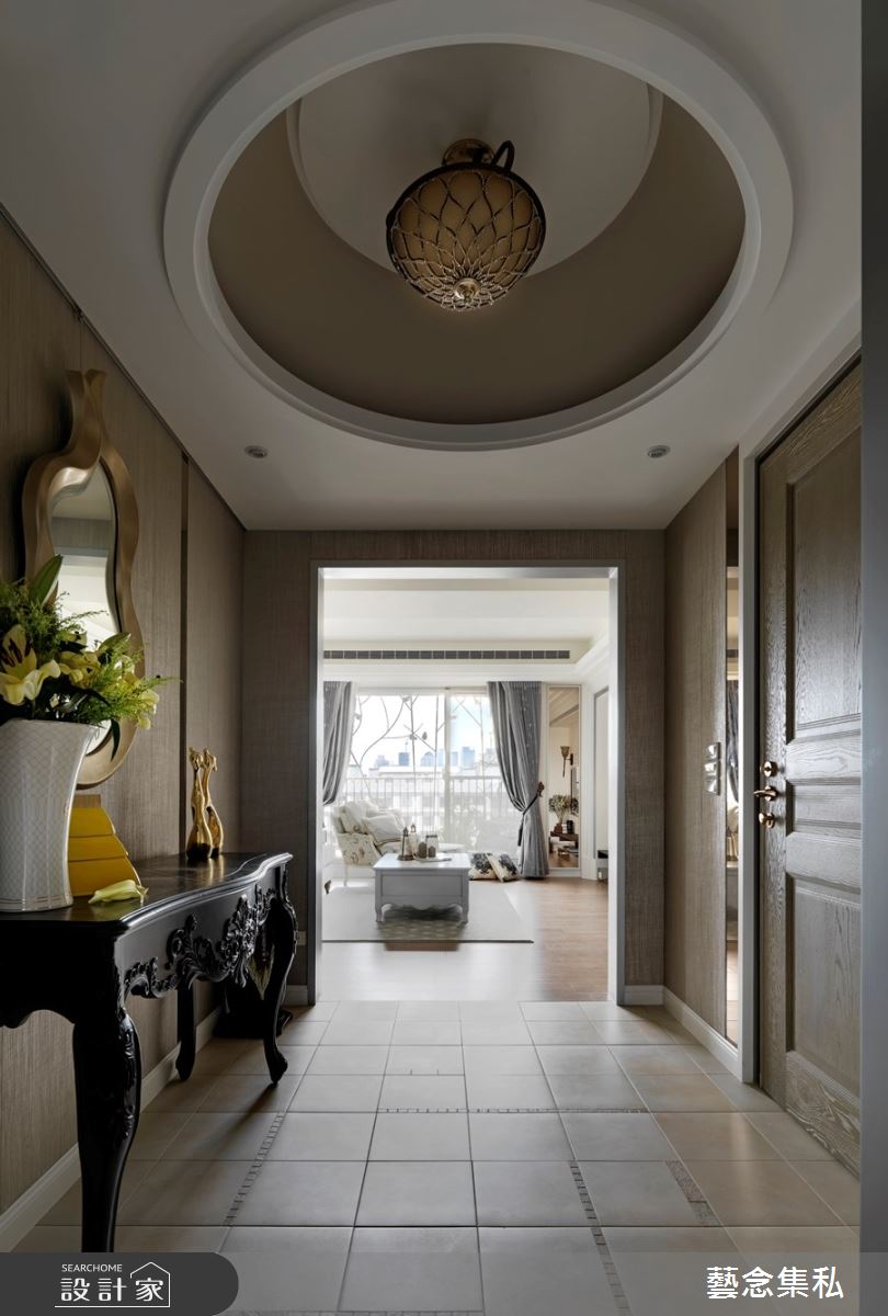 55坪新成屋(5年以下)＿美式風玄關案例圖片＿藝念集私空間設計＿藝念集私_30之3