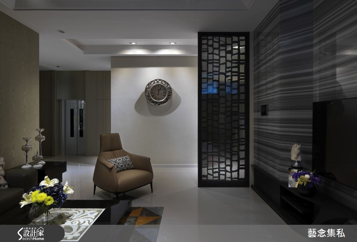 90坪新成屋(5年以下)＿混搭風客廳案例圖片＿藝念集私空間設計＿藝念集私_31之1