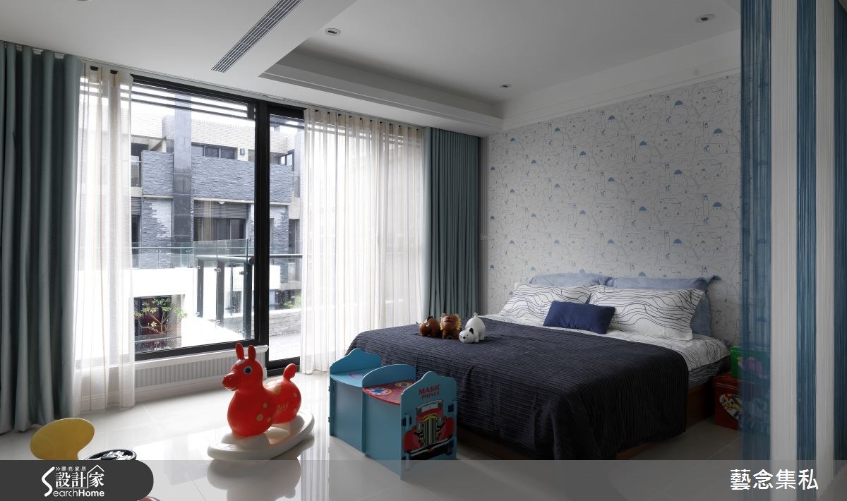 90坪新成屋(5年以下)＿混搭風臥室案例圖片＿藝念集私空間設計＿藝念集私_31之9