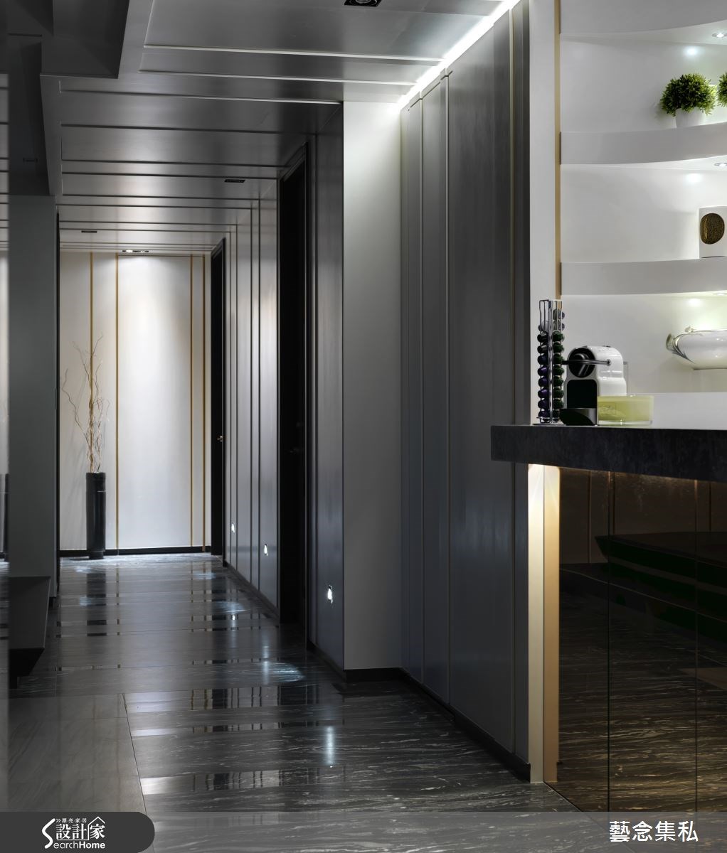 90坪新成屋(5年以下)＿混搭風走廊案例圖片＿藝念集私空間設計＿藝念集私_32之5