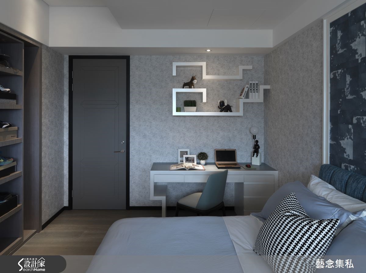90坪新成屋(5年以下)＿混搭風臥室案例圖片＿藝念集私空間設計＿藝念集私_32之8