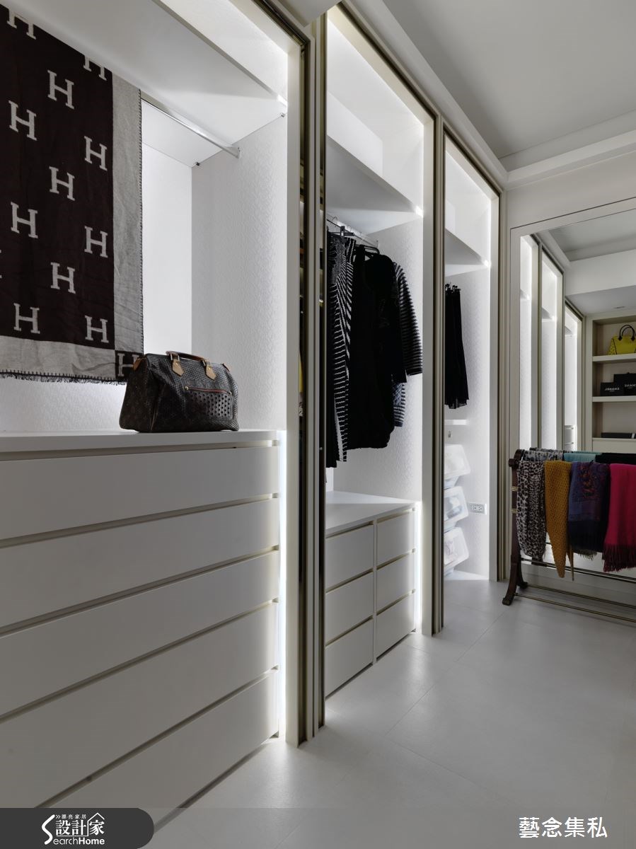 60坪中古屋(5~15年)＿混搭風更衣間案例圖片＿藝念集私空間設計＿藝念集私_34之8