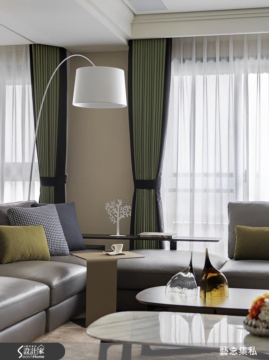 70坪新成屋(5年以下)＿現代風客廳案例圖片＿藝念集私空間設計＿藝念集私_35之8