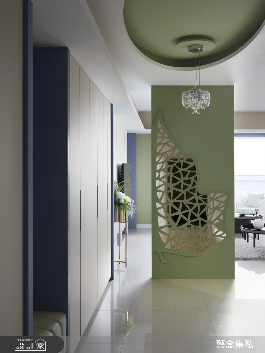 60坪新成屋(5年以下)＿混搭風玄關案例圖片＿藝念集私空間設計＿藝念集私_37之1