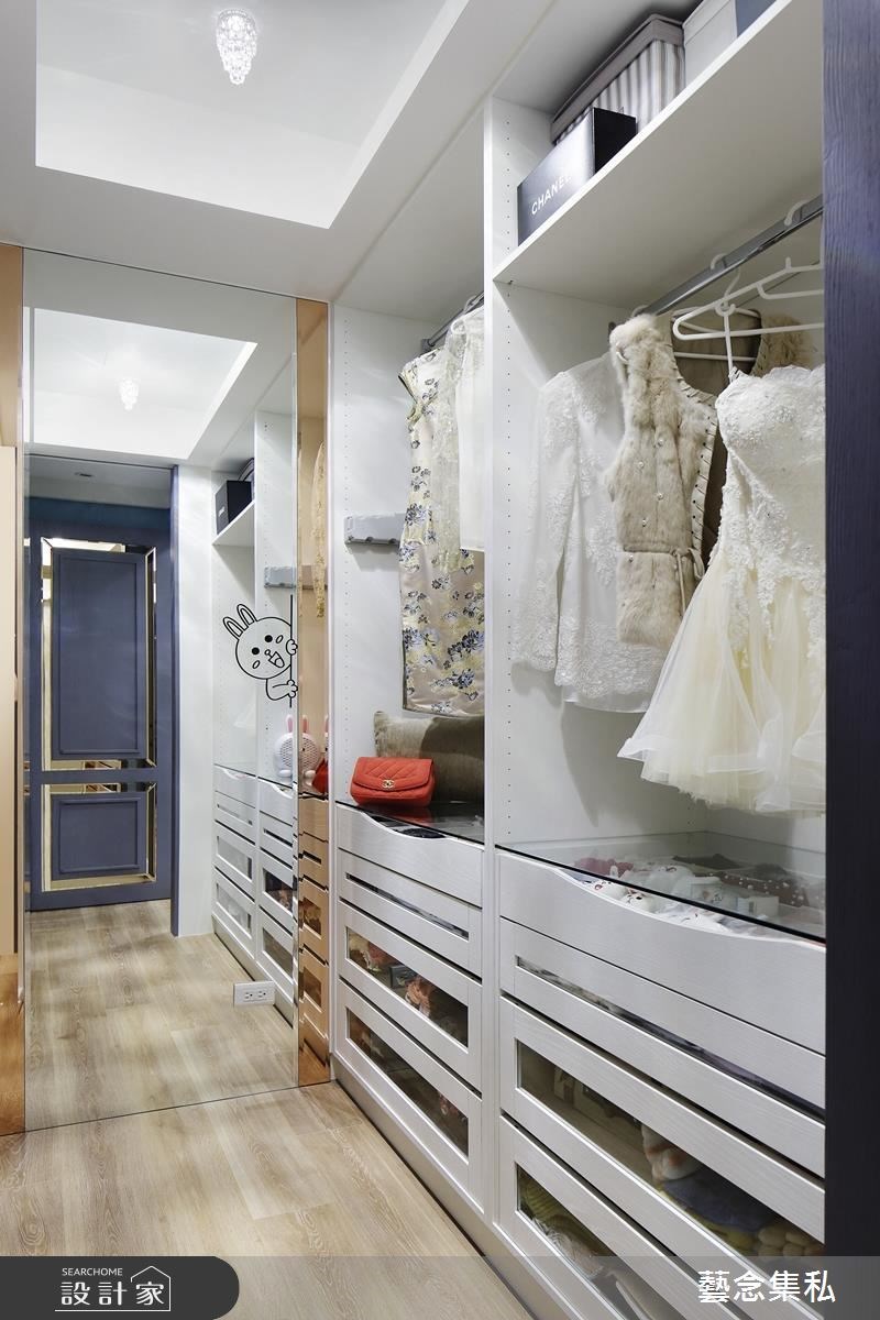 60坪新成屋(5年以下)＿混搭風更衣間案例圖片＿藝念集私空間設計＿藝念集私_37之22