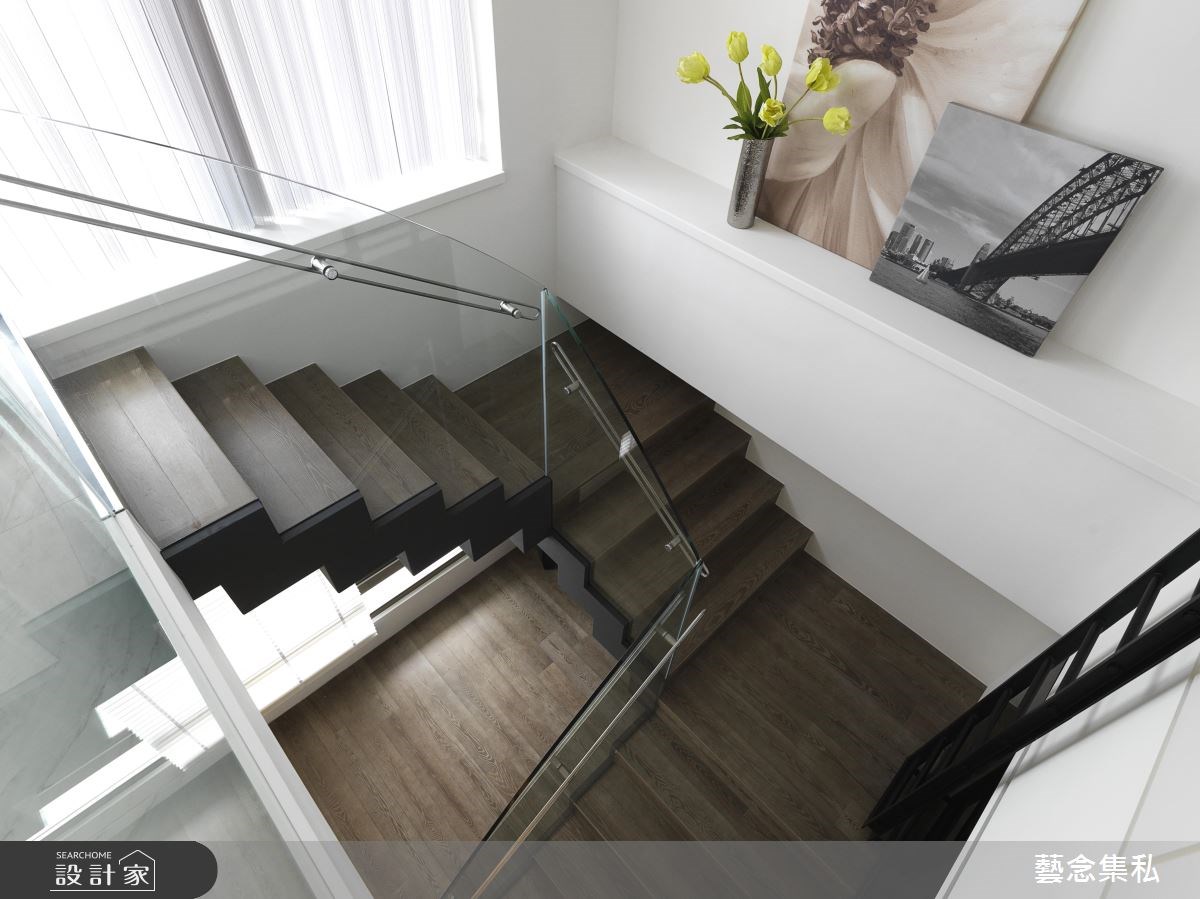 90坪老屋(16~30年)＿現代風樓梯案例圖片＿藝念集私空間設計＿藝念集私_40之9