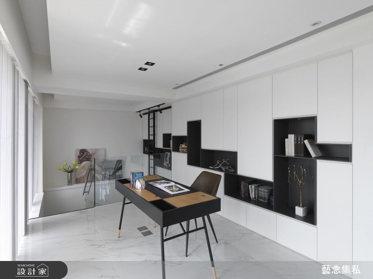 90坪老屋(16~30年)＿現代風書房案例圖片＿藝念集私空間設計＿藝念集私_40之15