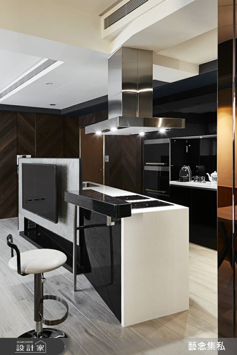 20坪老屋(16~30年)＿現代風吧檯案例圖片＿藝念集私空間設計＿藝念集私_45之5