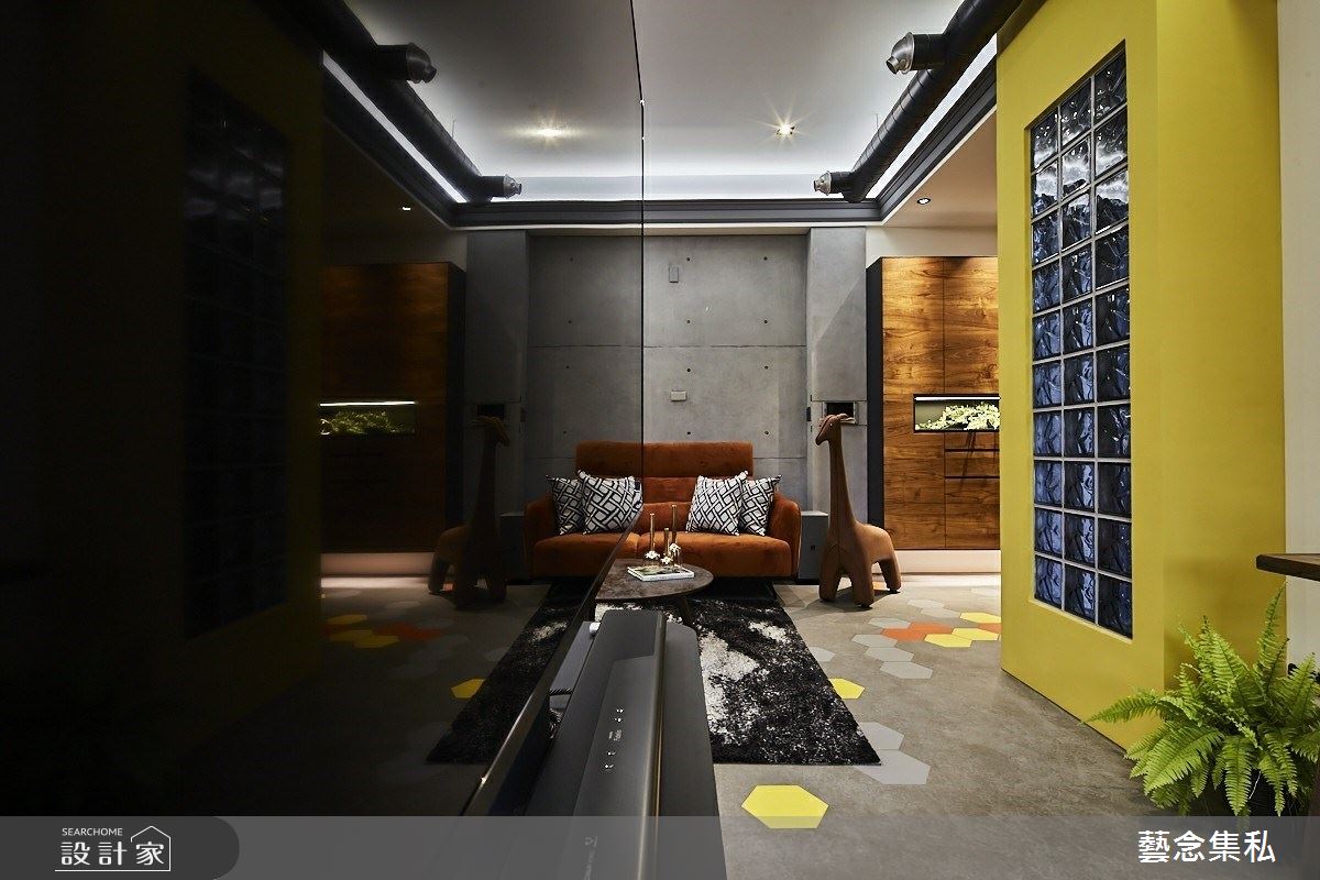 129坪新成屋(5年以下)＿混搭風客廳案例圖片＿藝念集私空間設計＿藝念集私_46之4