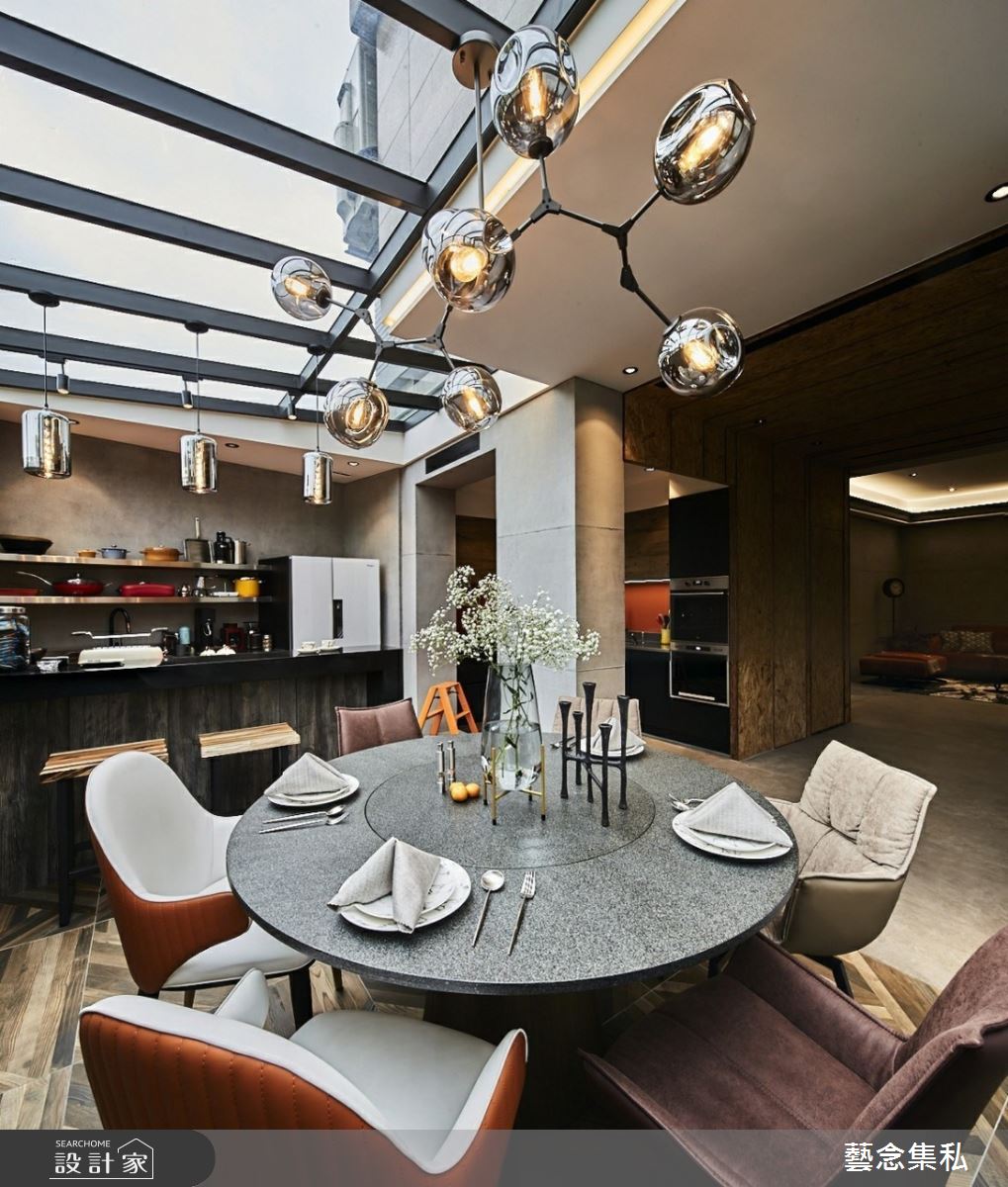 129坪新成屋(5年以下)＿混搭風餐廳案例圖片＿藝念集私空間設計＿藝念集私_46之16