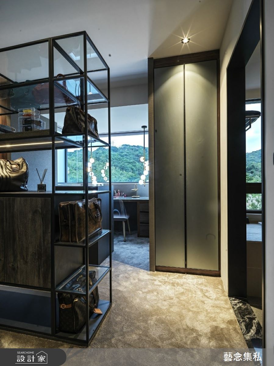 129坪新成屋(5年以下)＿混搭風更衣間案例圖片＿藝念集私空間設計＿藝念集私_46之35