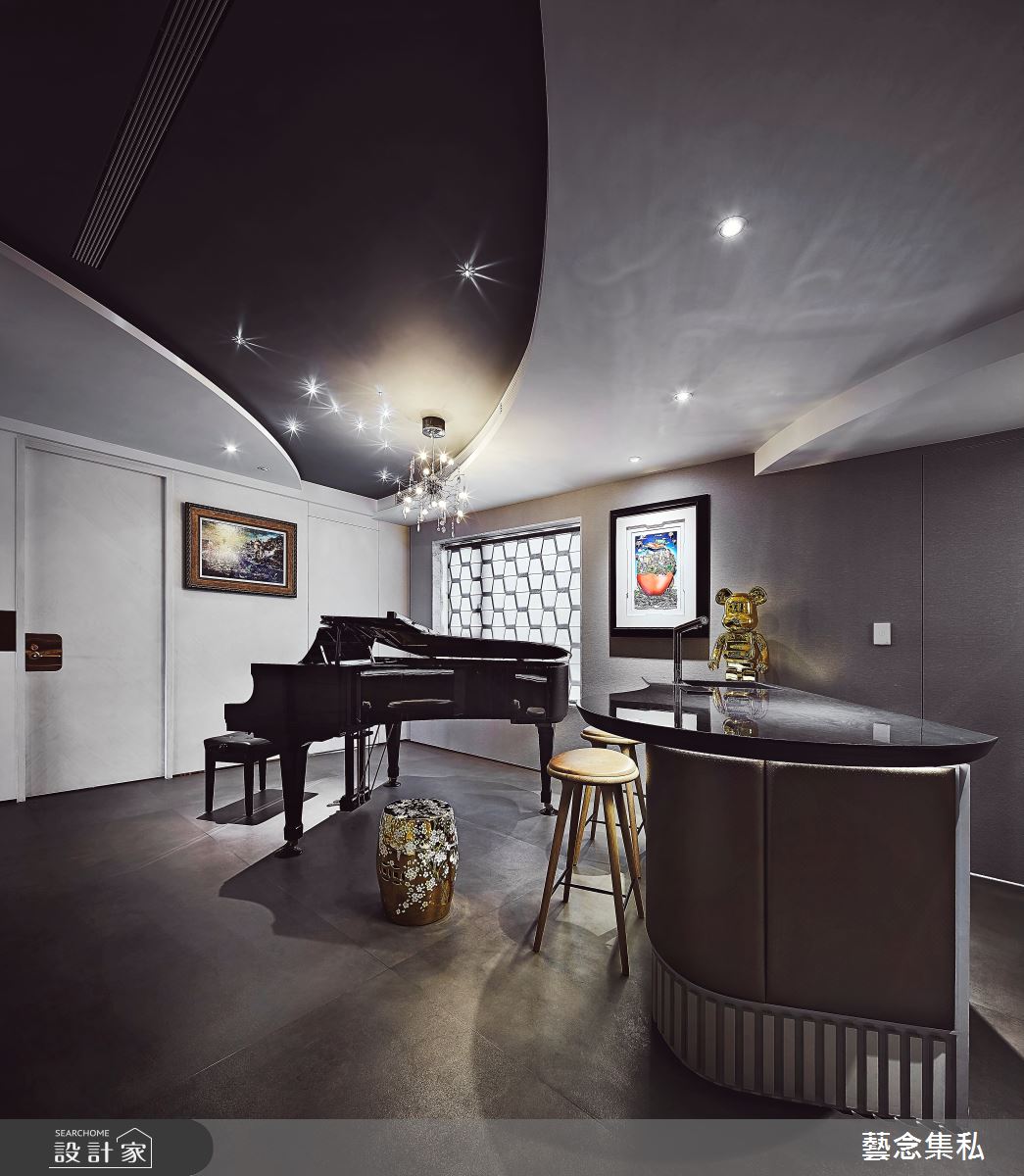 160坪新成屋(5年以下)＿混搭風書房案例圖片＿藝念集私空間設計＿藝念集私_49之11