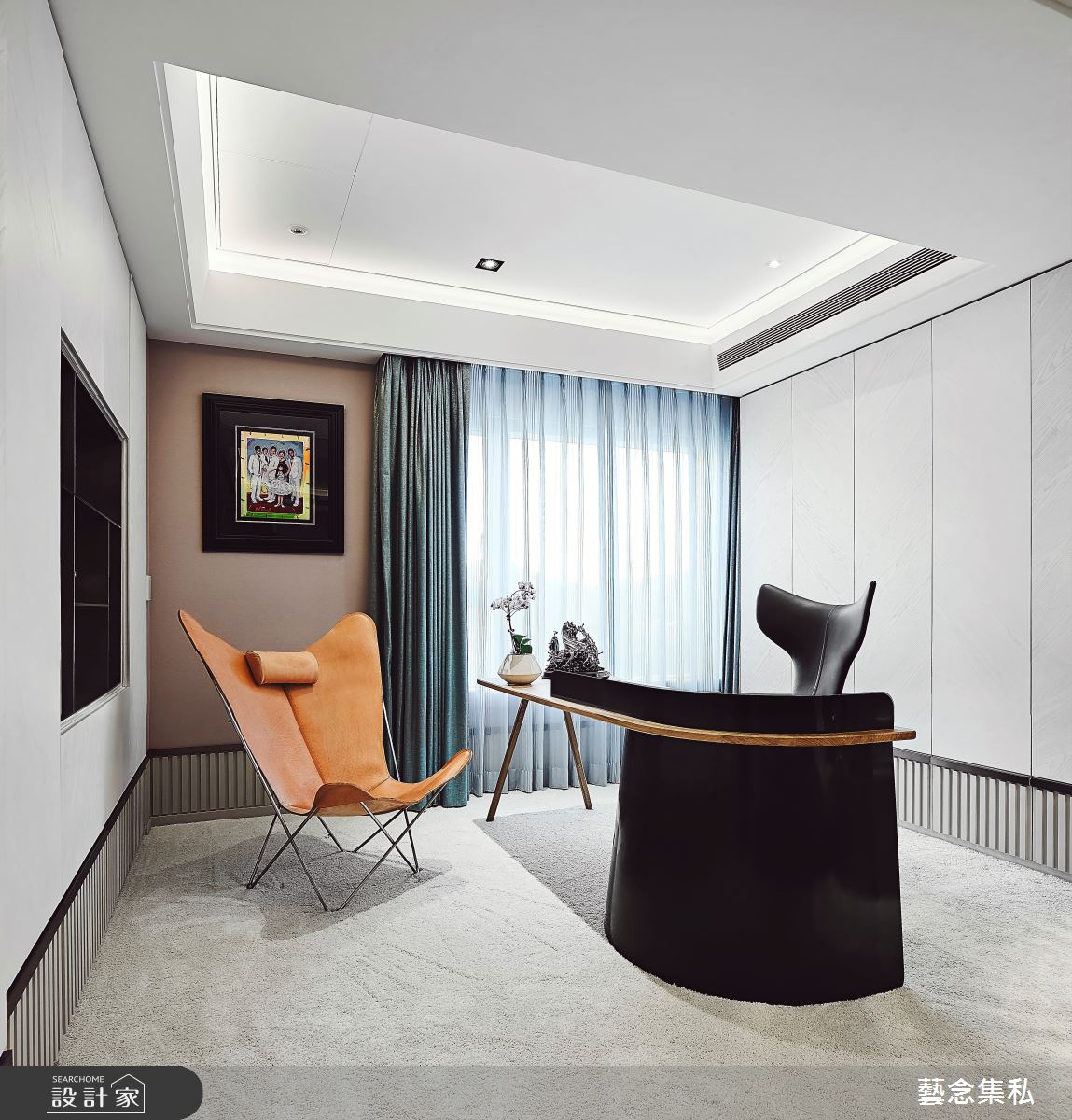 160坪新成屋(5年以下)＿混搭風書房案例圖片＿藝念集私空間設計＿藝念集私_49之26