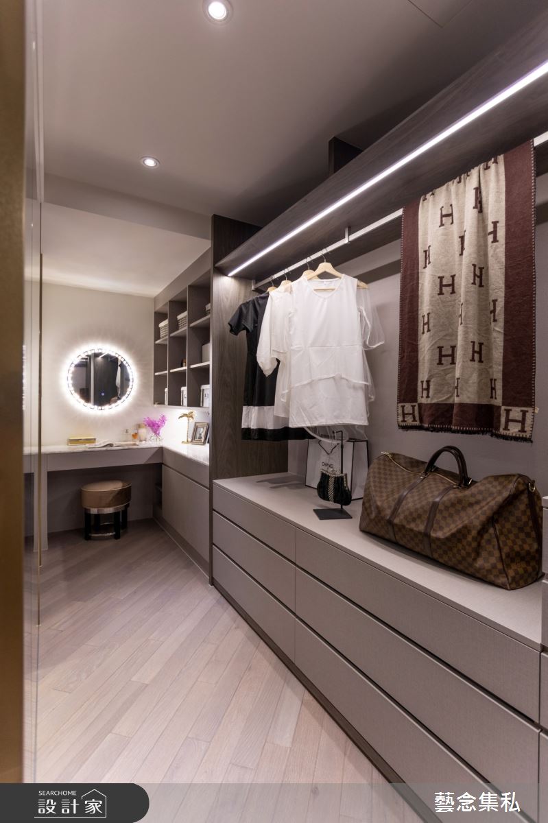 31坪老屋(16~30年)＿北歐風更衣間案例圖片＿藝念集私空間設計＿藝念集私_48之17