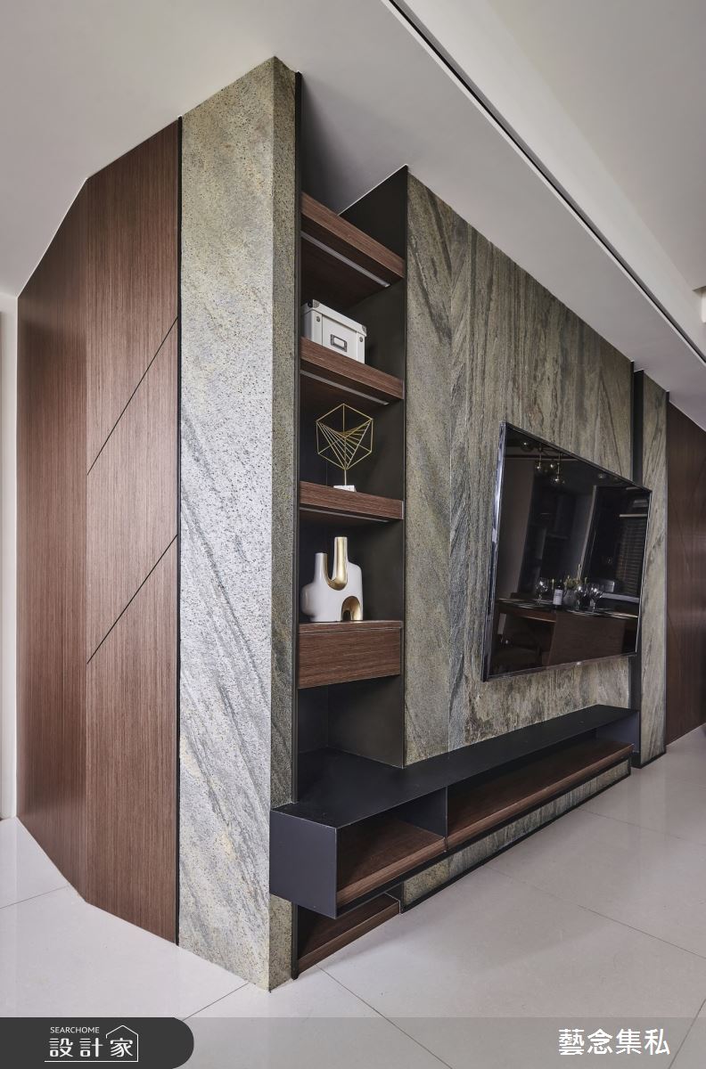 49坪新成屋(5年以下)＿簡約風客廳案例圖片＿藝念集私空間設計＿藝念集私_51之2