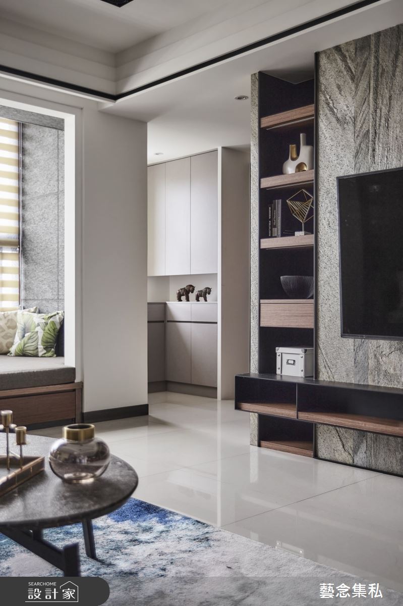 49坪新成屋(5年以下)＿簡約風客廳案例圖片＿藝念集私空間設計＿藝念集私_51之3