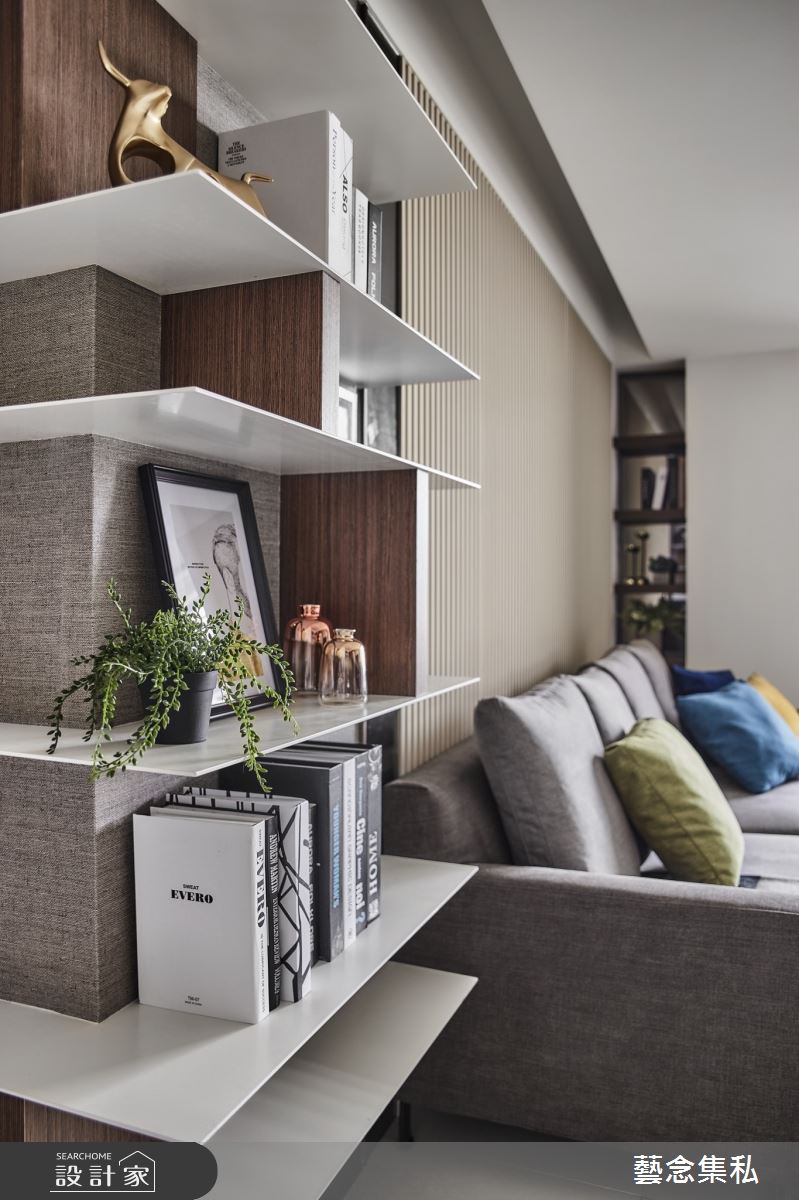49坪新成屋(5年以下)＿簡約風客廳案例圖片＿藝念集私空間設計＿藝念集私_51之7