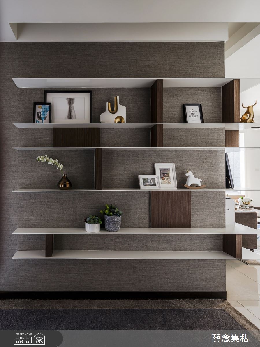 49坪新成屋(5年以下)＿簡約風客廳案例圖片＿藝念集私空間設計＿藝念集私_51之9