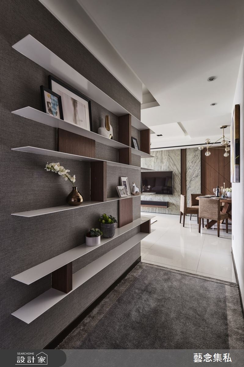 49坪新成屋(5年以下)＿簡約風走廊案例圖片＿藝念集私空間設計＿藝念集私_51之10