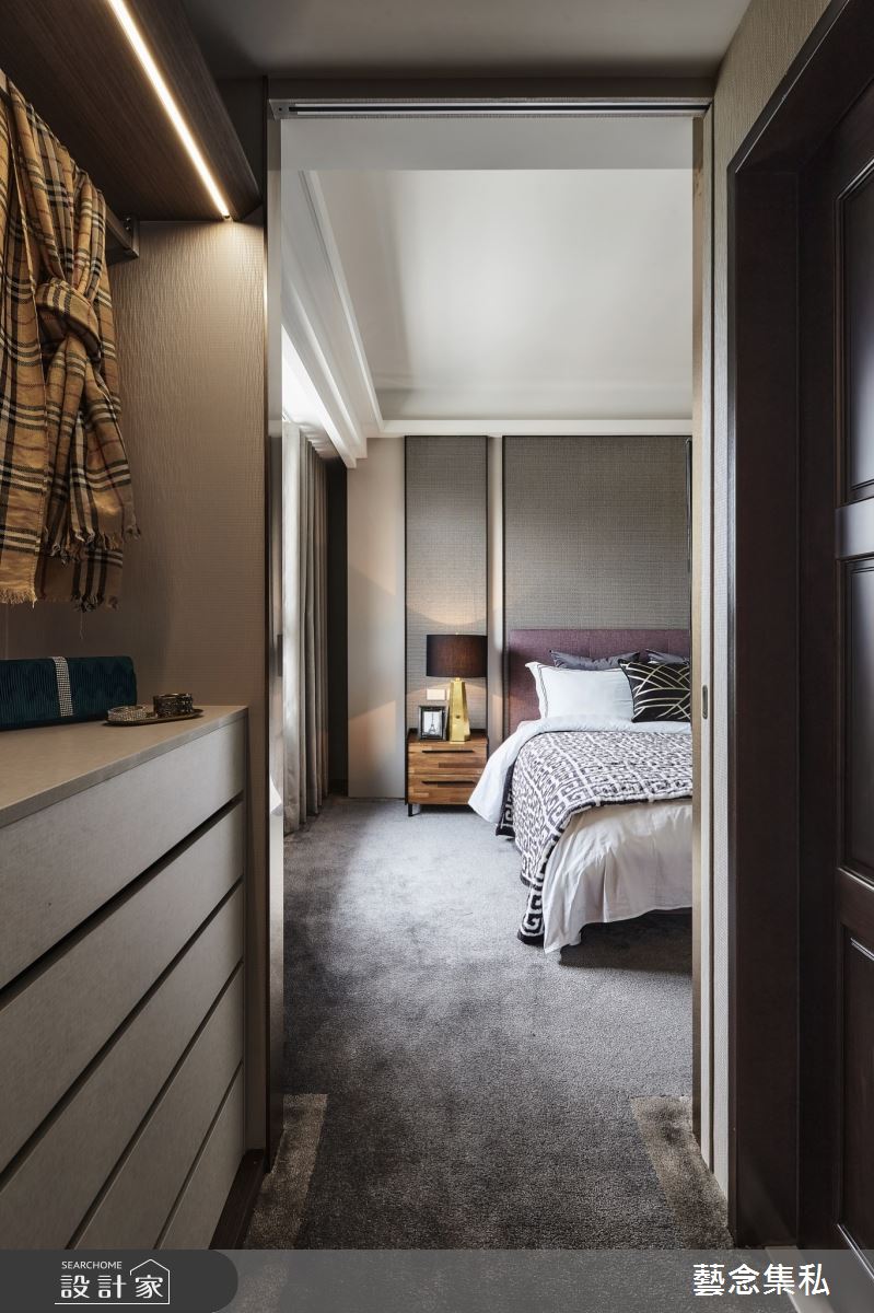 49坪新成屋(5年以下)＿簡約風臥室更衣間案例圖片＿藝念集私空間設計＿藝念集私_51之16