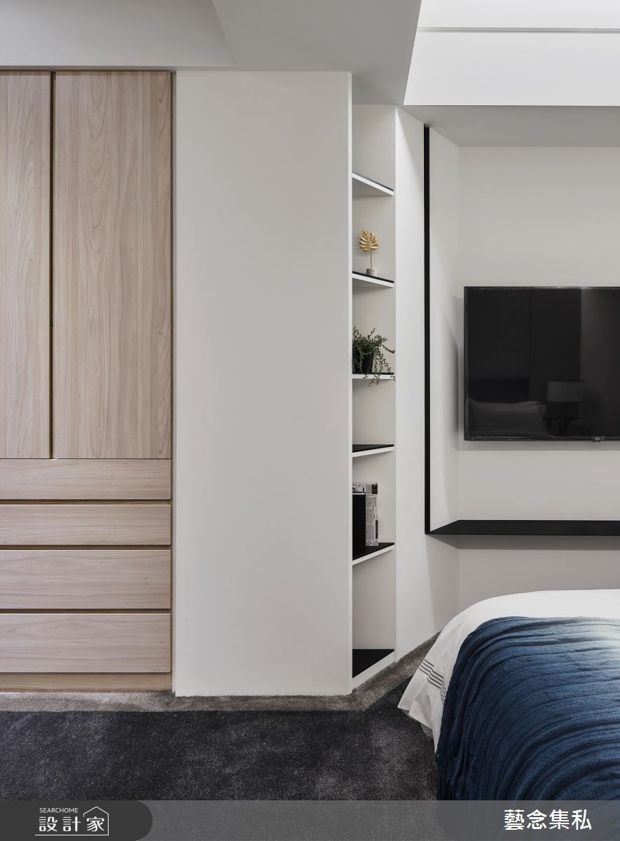 49坪新成屋(5年以下)＿簡約風臥室案例圖片＿藝念集私空間設計＿藝念集私_51之18