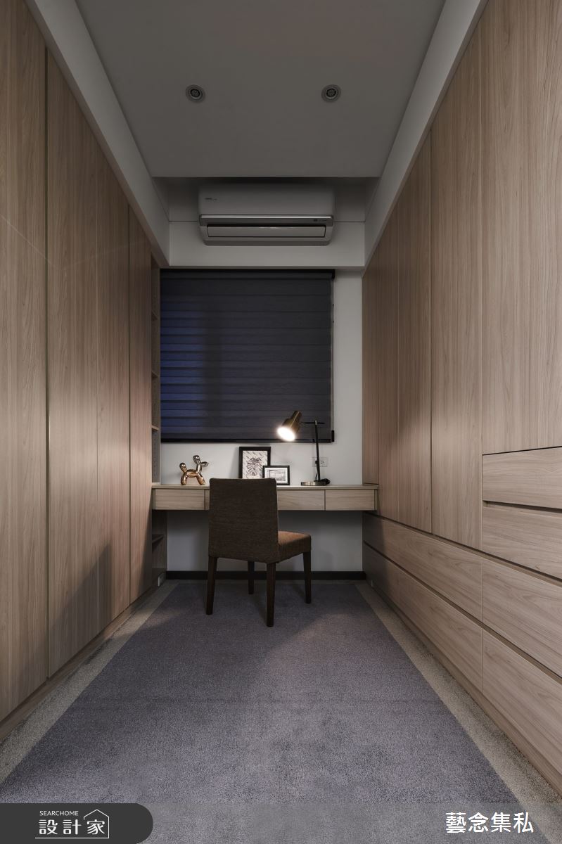49坪新成屋(5年以下)＿簡約風臥室工作區案例圖片＿藝念集私空間設計＿藝念集私_51之20