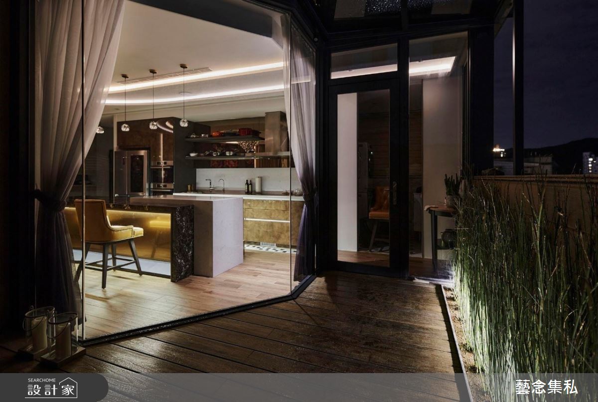 30坪老屋(16~30年)＿現代風餐廳陽台案例圖片＿藝念集私空間設計＿藝念集私_52之22