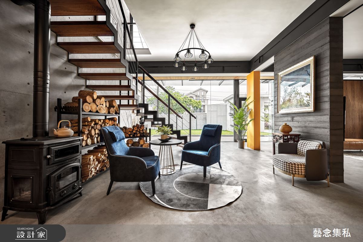150坪老屋(16~30年)＿混搭風客廳案例圖片＿藝念集私空間設計＿藝念集私_53之15