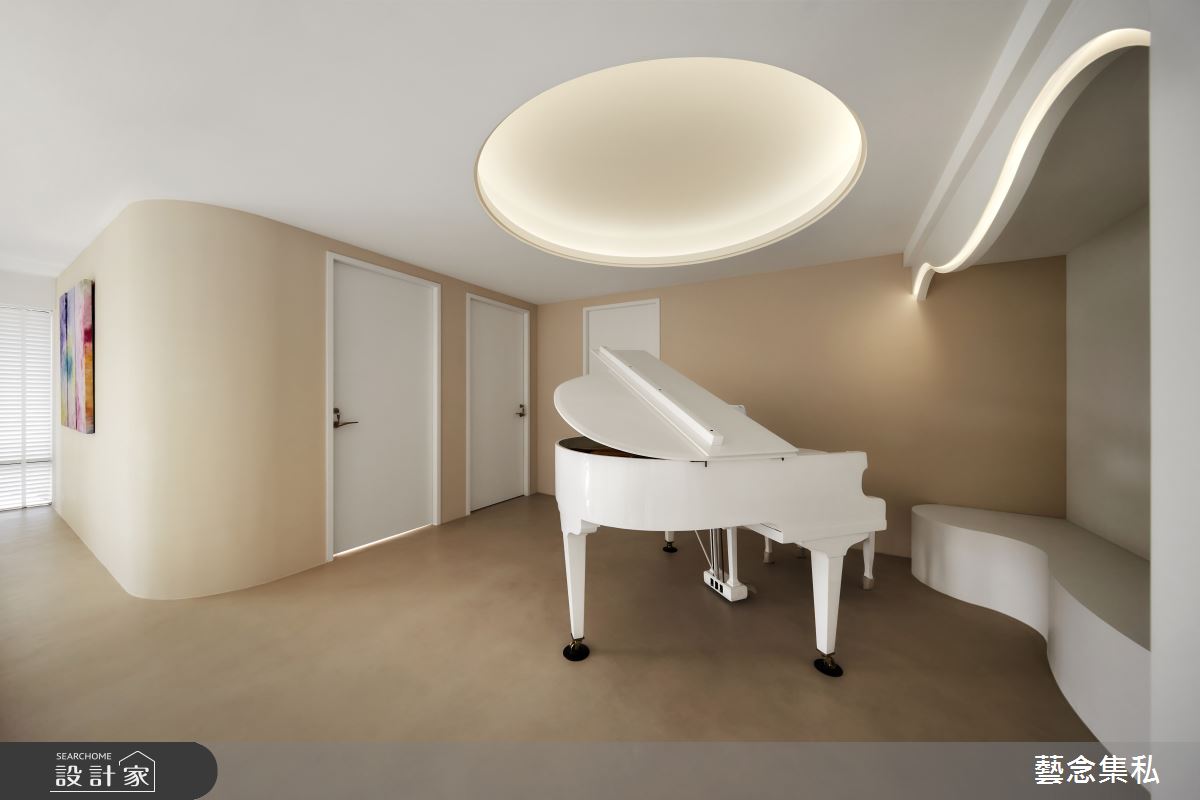 90坪新成屋(5年以下)＿現代風多功能室案例圖片＿藝念集私空間設計＿藝念集私_54之18
