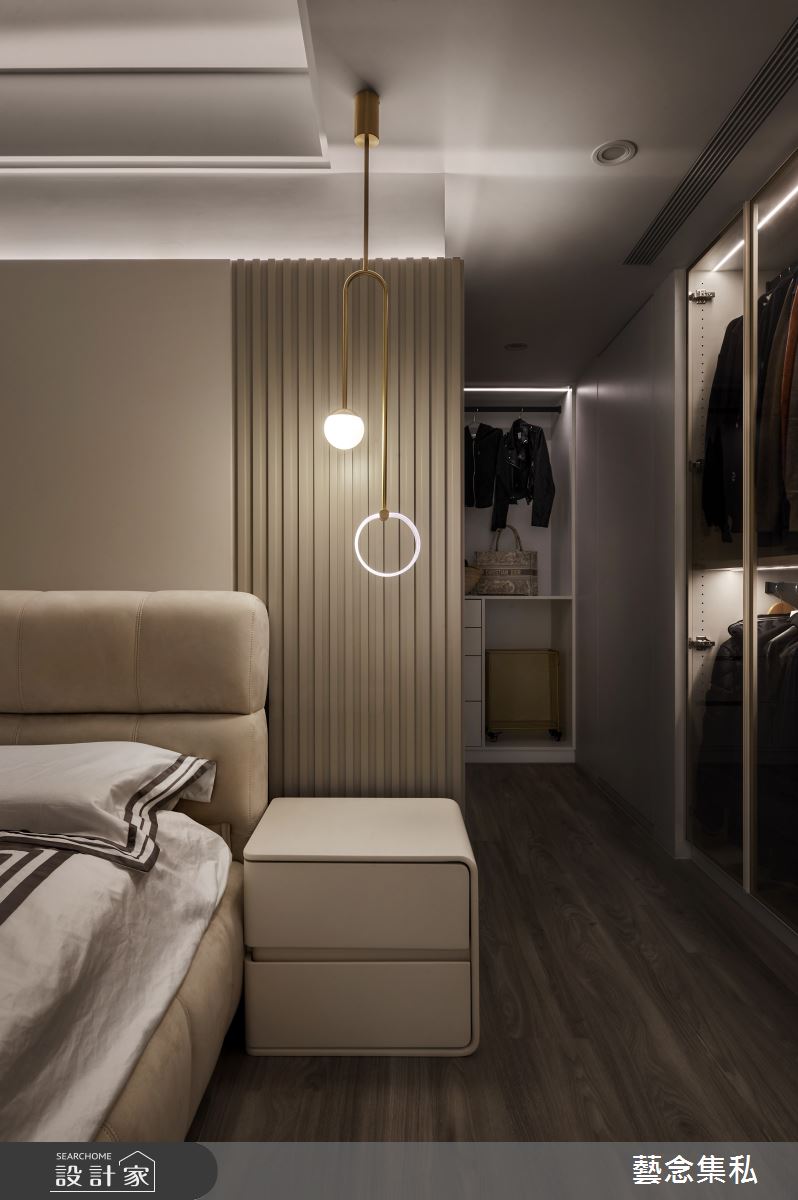 90坪新成屋(5年以下)＿現代風臥室更衣間案例圖片＿藝念集私空間設計＿藝念集私_54之23