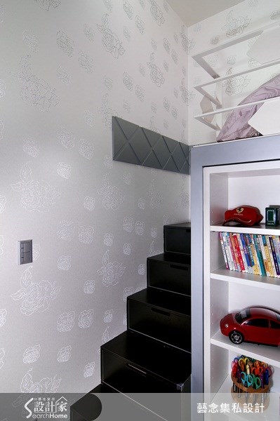 37坪新成屋(5年以下)＿混搭風兒童房樓梯兒童房案例圖片＿藝念集私空間設計＿藝念集私_12之22
