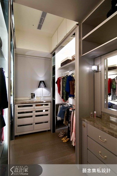 37坪新成屋(5年以下)＿混搭風更衣間案例圖片＿藝念集私空間設計＿藝念集私_12之13