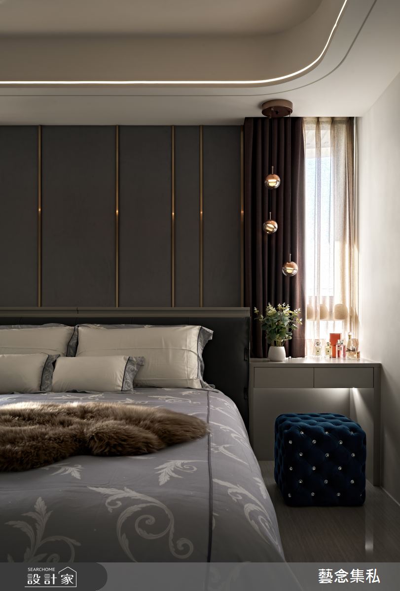 100坪新成屋(5年以下)＿現代奢華風臥室案例圖片＿藝念集私空間設計＿藝念集私_56之20