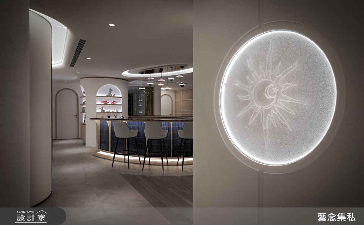 140坪毛胚屋＿混搭風玄關餐廳吧檯案例圖片＿藝念集私空間設計＿藝念集私_57之3