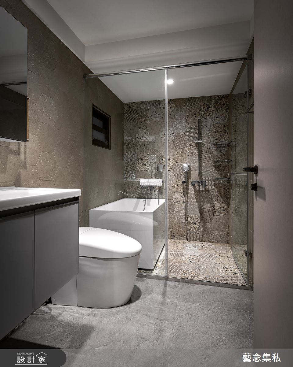 老屋(41~50年)＿現代風浴室案例圖片＿藝念集私空間設計＿藝念集私_58之21